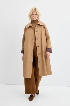 A-line Oversized Trenchcoat