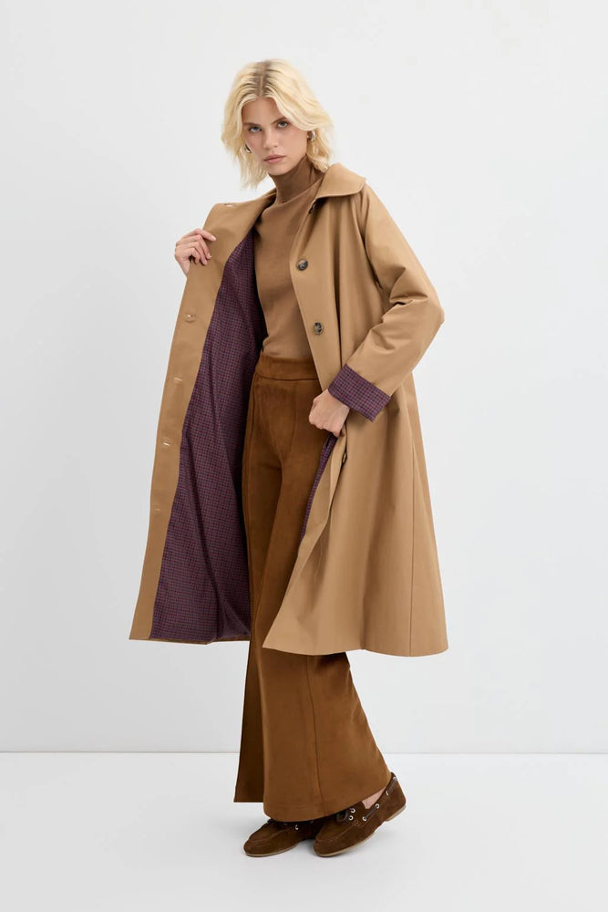 A-line Oversized Trenchcoat