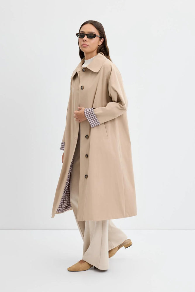 A-line Oversized Trenchcoat