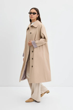 A-line Oversized Trenchcoat