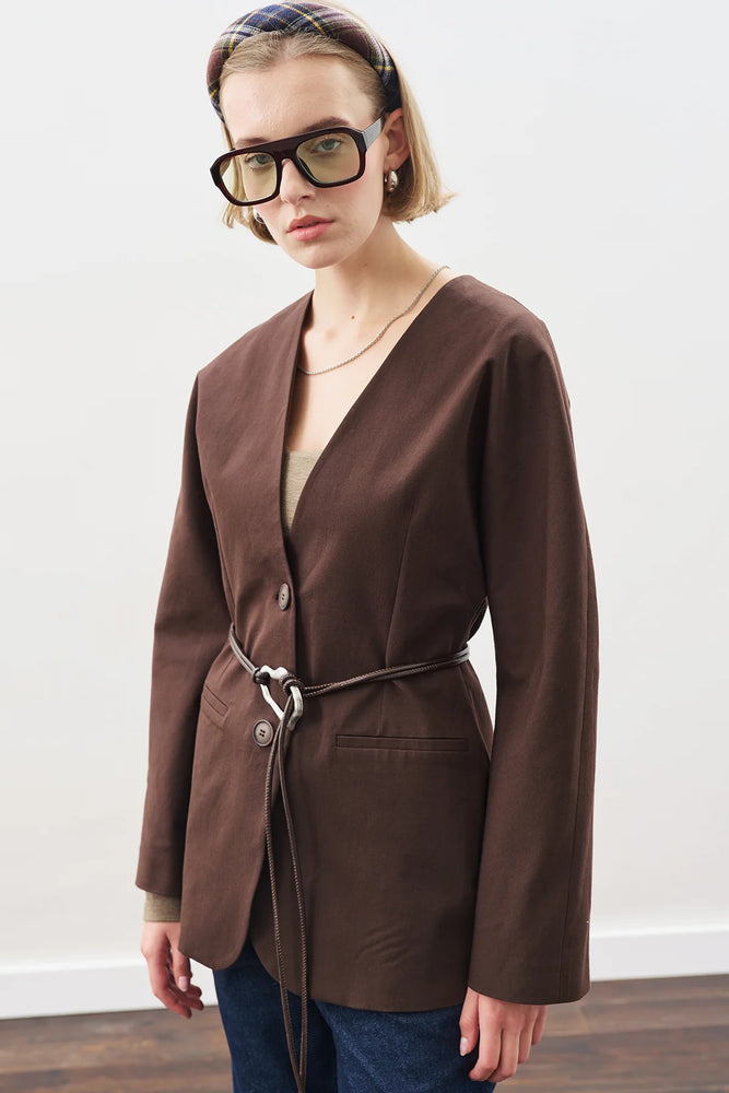 Puff Sleeve Blazer (Online only)