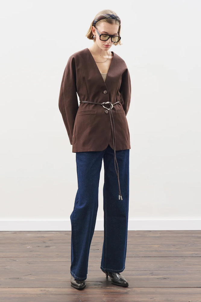 Puff Sleeve Blazer (Online only)