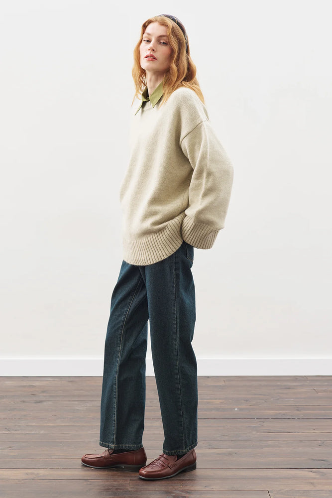 Oversized Knit Sweater (Online only)