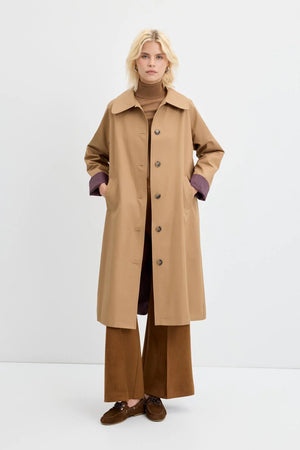 A-line Oversized Trenchcoat
