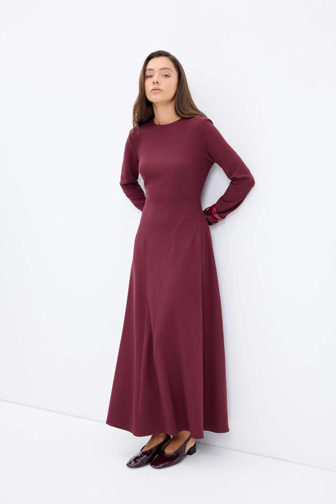 Structured Flared Dress