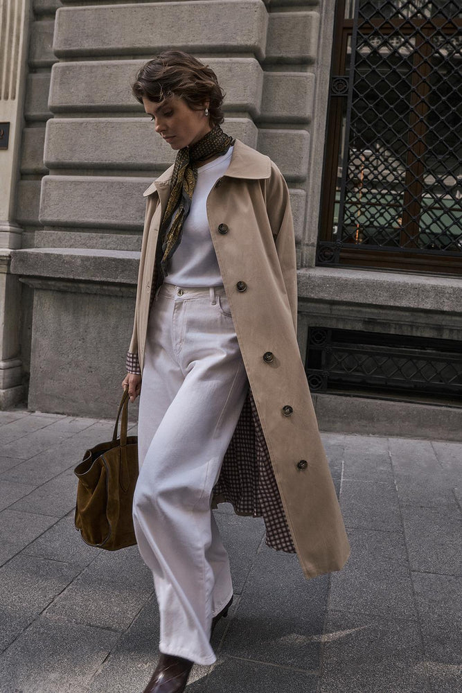 A-line Oversized Trenchcoat