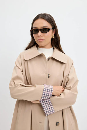 A-line Oversized Trenchcoat