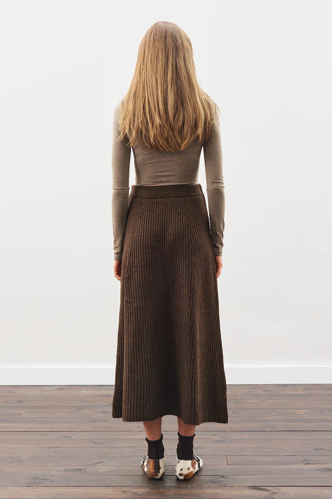 Knit Flared Skirt (Online only)