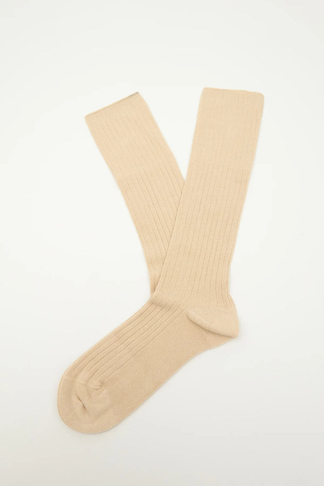 Ribbed Long Socks (Online only)