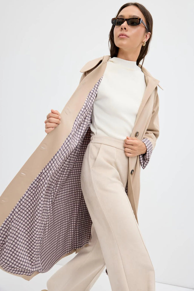 A-line Oversized Trenchcoat
