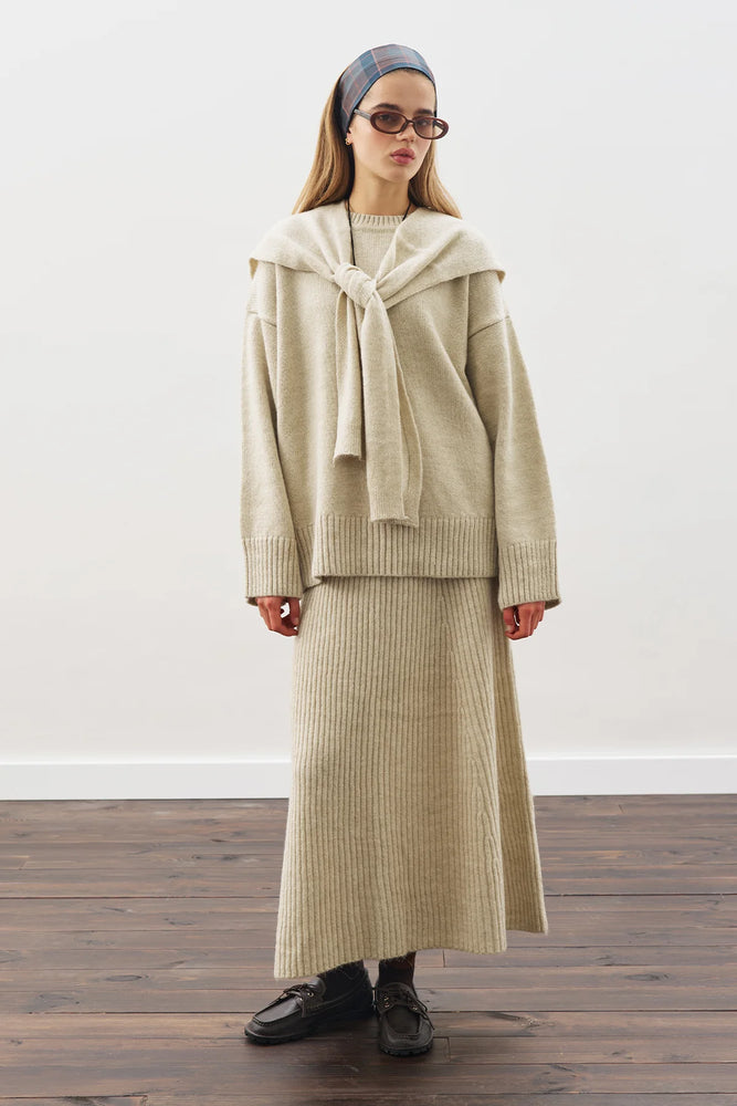 Oversized Knit Sweater (Online only)