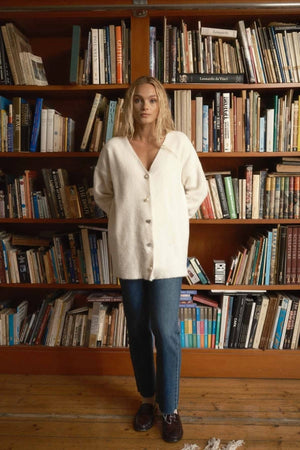 Hooops Elegant Cardigan Cream