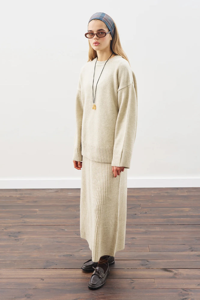 Oversized Knit Sweater (Online only)