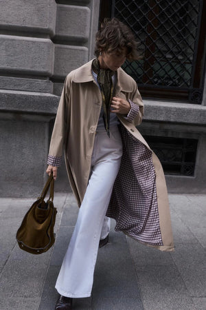 A-line Oversized Trenchcoat