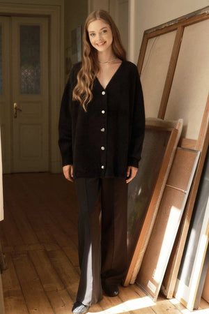 Hooops Elegant Cardigan Black
