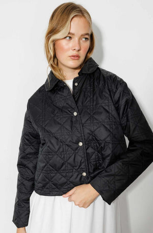 Quilted Crop Jacket