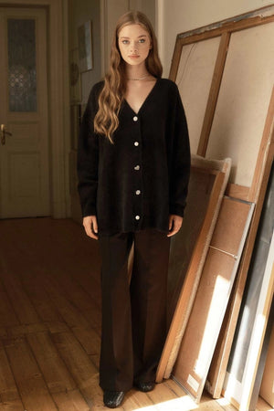Hooops Elegant Cardigan Black