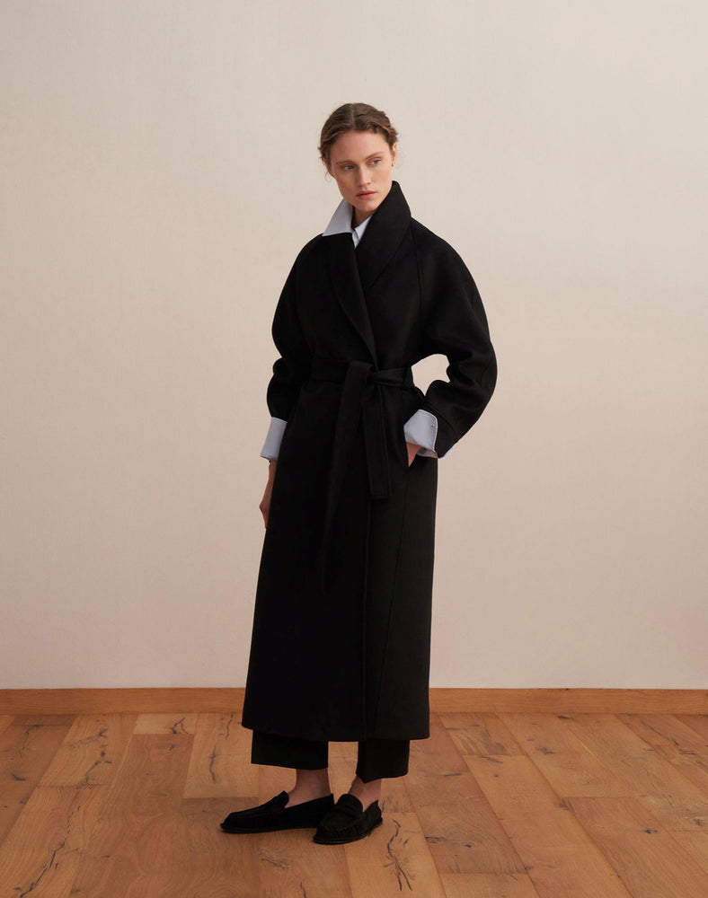 Classic Wool Blend Coat (Online Only)