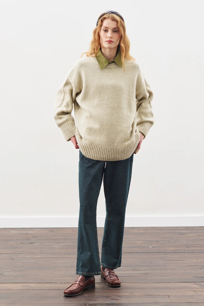 Oversized Knit Sweater (Online only)