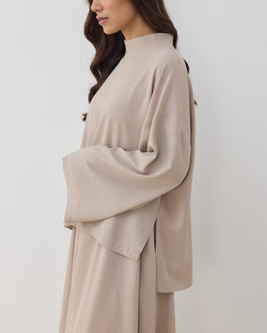 Loose Turtleneck Top