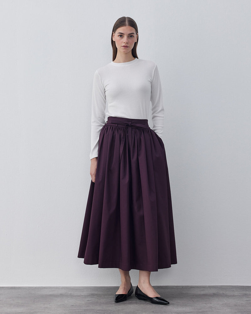 Gabardine Balloon Skirt COMING SOON