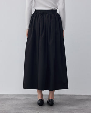 Gabardine Balloon Skirt