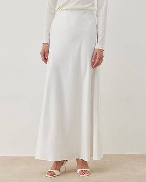 Maxi Satin Skirt