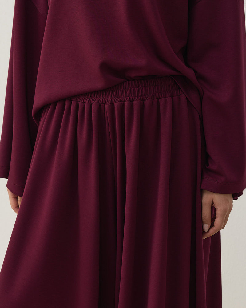 Aybikestil Culotte Burgundy