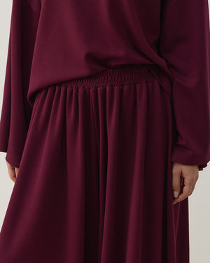 Aybikestil Culotte Burgundy
