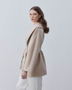 Wide Collar Cachet Coat