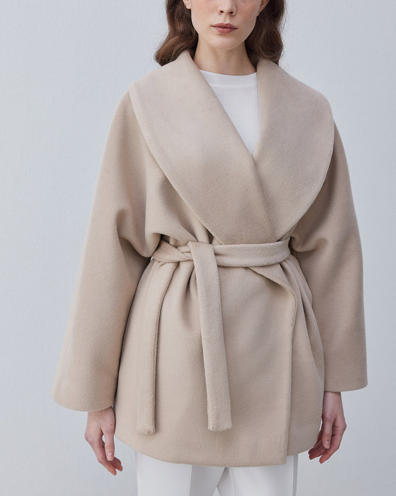 Wide Collar Cachet Coat