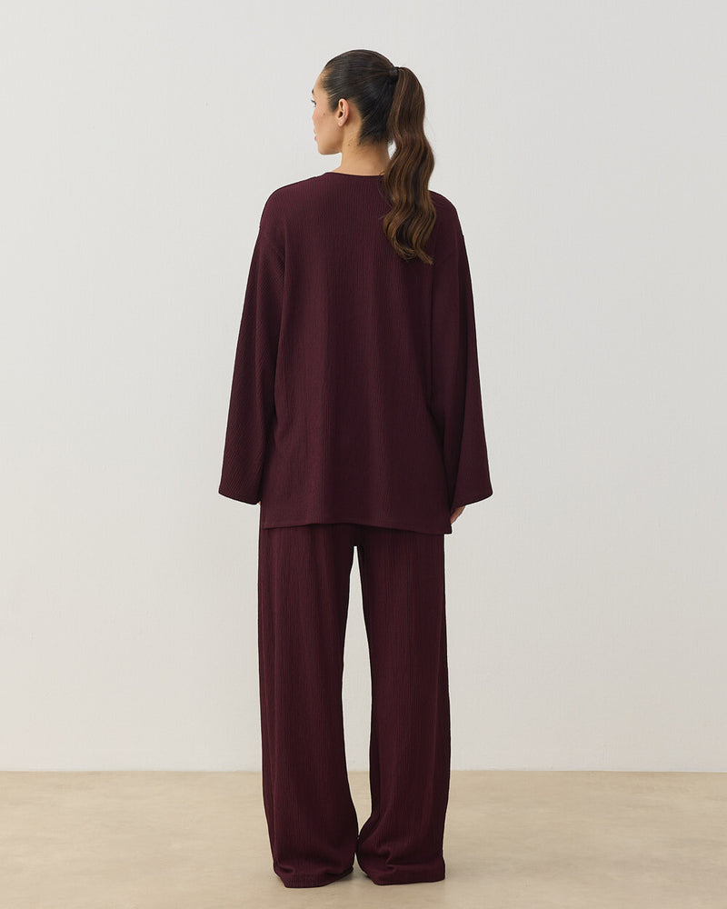 Wrinkled Loose Twinset