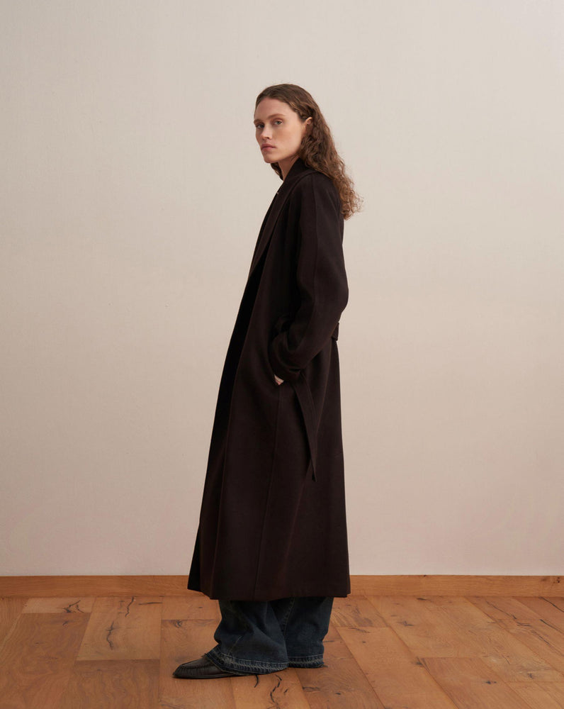 Classic Wool Blend Coat (Online only)