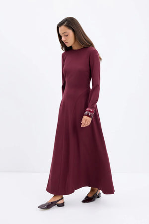 Structured Flared Dress