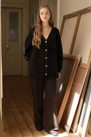 Hooops Elegant Cardigan Black