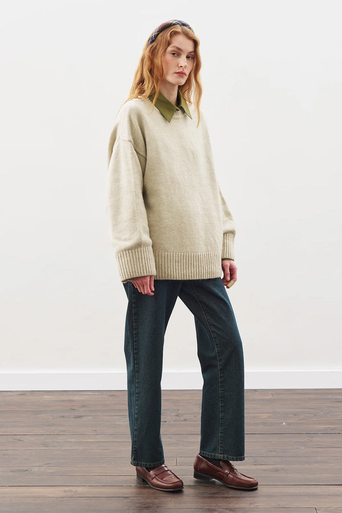 Oversized Knit Sweater (Online only)