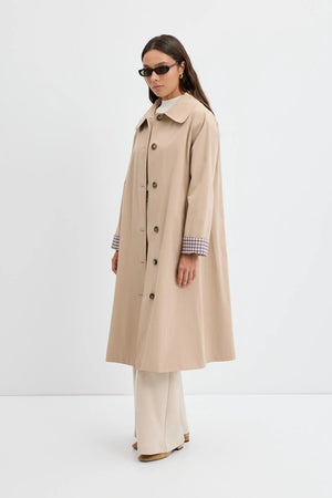 A-line Oversized Trenchcoat