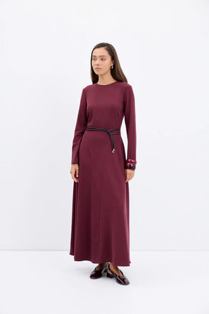 Structured Flared Dress