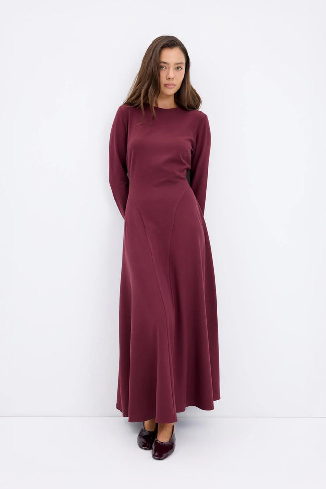 Structured Flared Dress