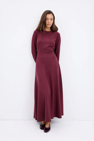 Structured Flared Dress