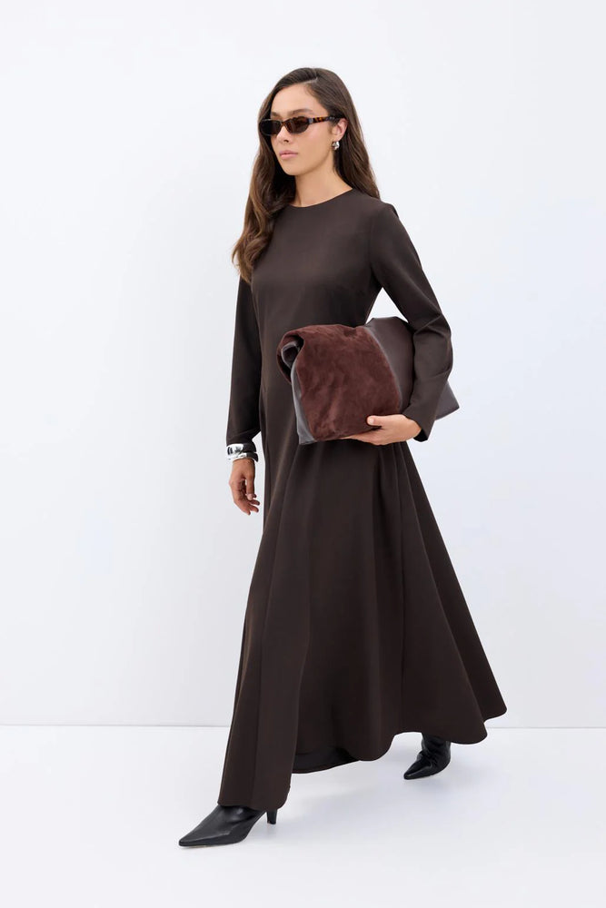 Structured Flared Dress