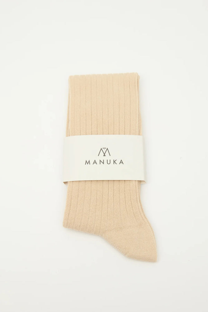 Ribbed Long Socks (Online only)