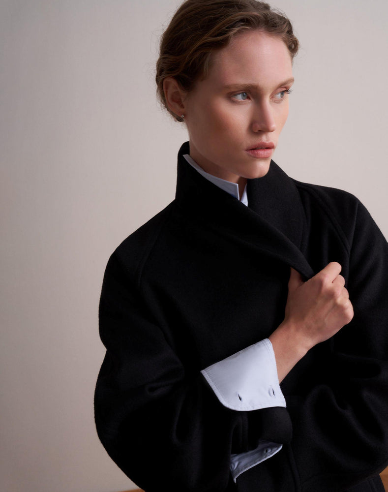 Classic Wool Blend Coat (Online Only)