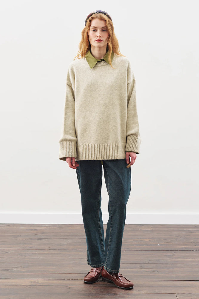 Oversized Knit Sweater (Online only)