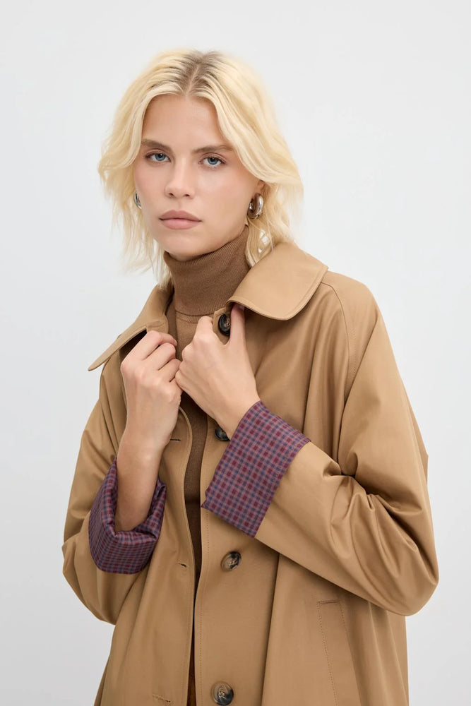 A-line Oversized Trenchcoat