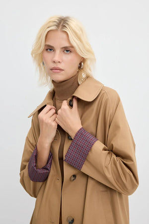 A-line Oversized Trenchcoat