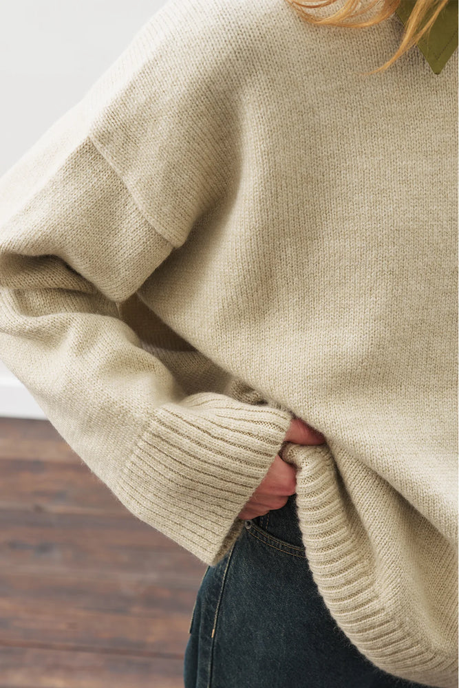 Oversized Knit Sweater (Online only)