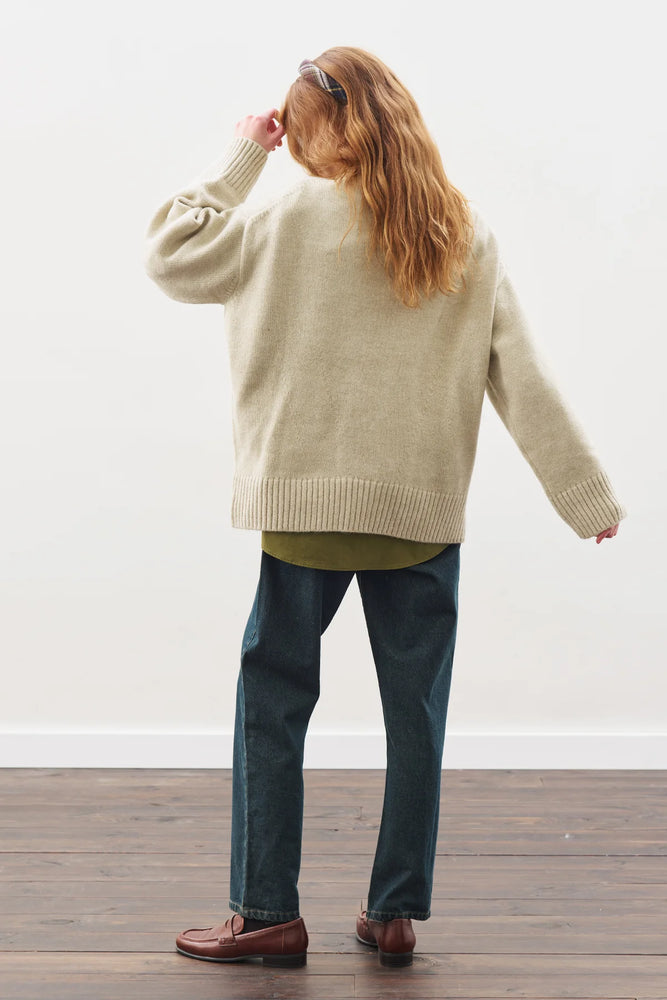 Oversized Knit Sweater (Online only)
