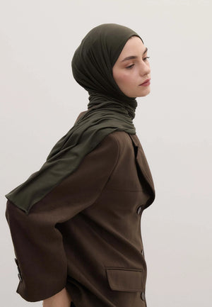 Fresh Scarfs Bamboo Comfort Hijab Anthracite