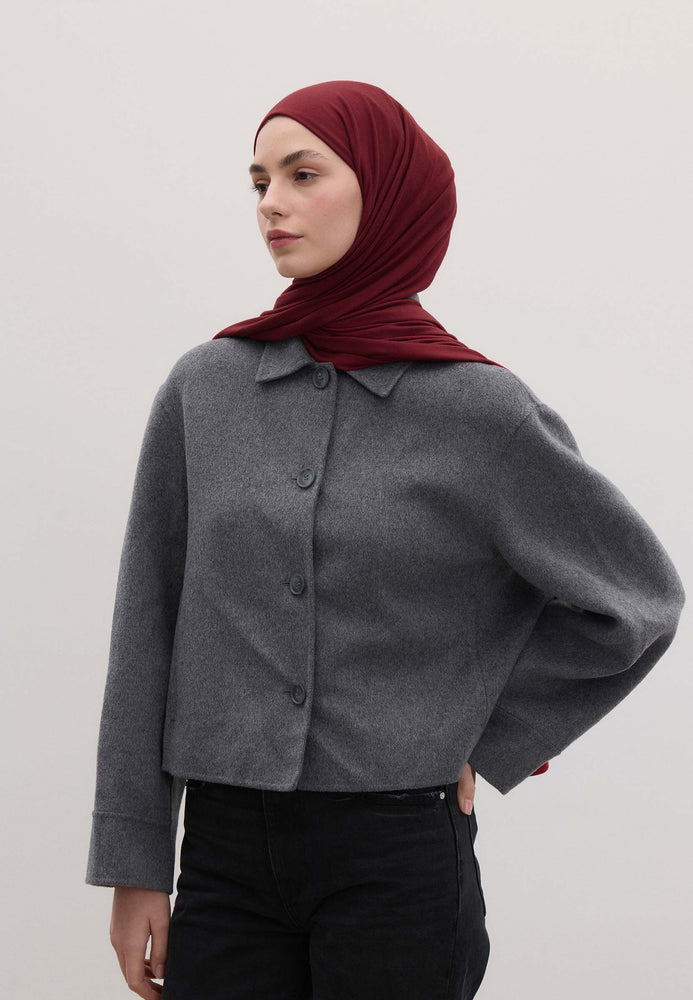 Fresh Scarfs Bamboo Comfort Hijab Bordeaux